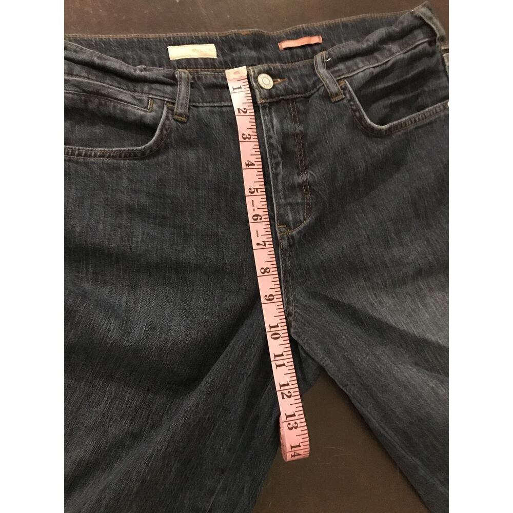 Pilcro Anthropologie High Rise Baggy Wide Leg Jeans 29 Dark Wash Denim - Picture 6 of 12
